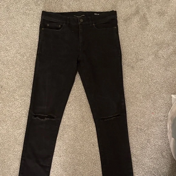 Saint Laurent Black Denim Jeans